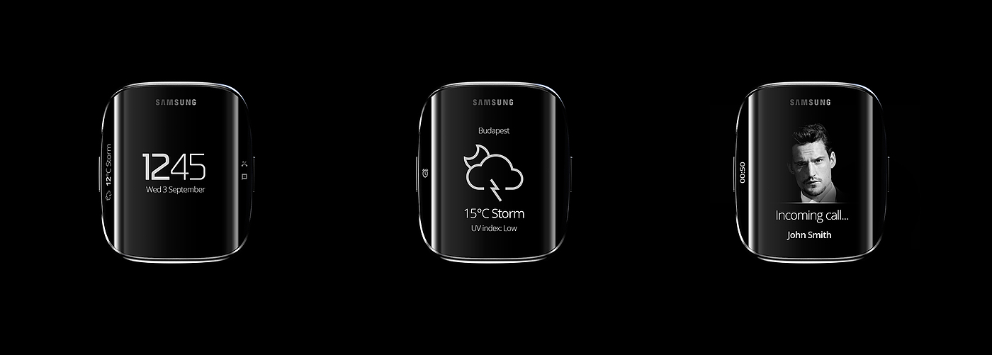 Samsung，brand，Safety belt，Bluetooth，Galaxy Gear，conceptual design，multi-function，customized，