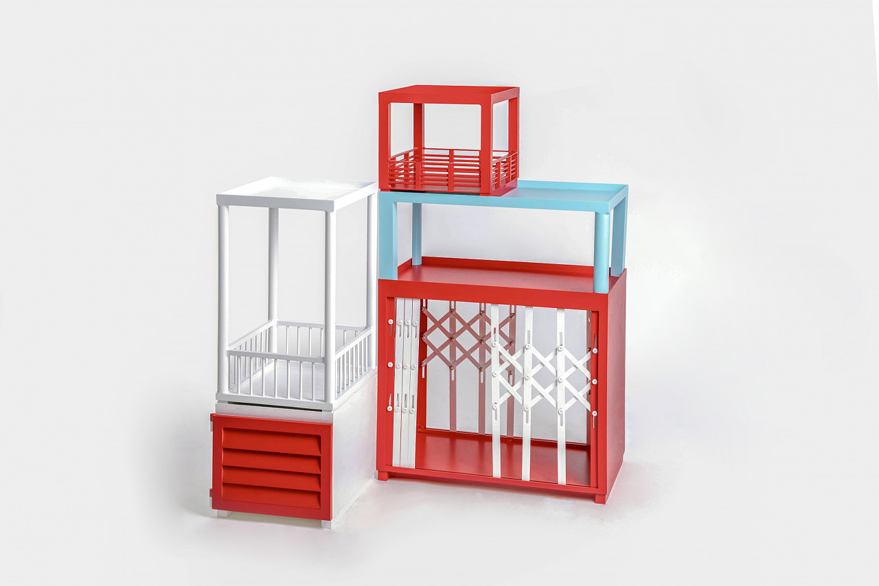 Tenement H，Modular cabinet，Home design，