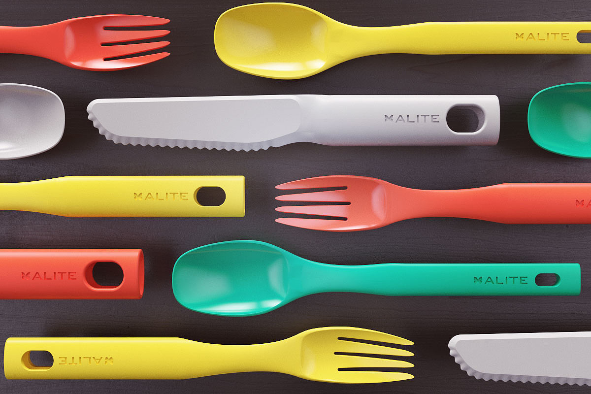 originality，Outdoor tableware，multi-function，knife，Fork，Spoon，Clip，