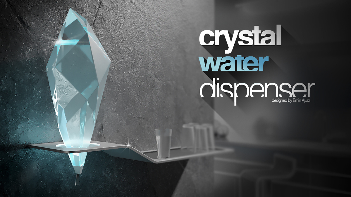 Water dispenser，crystal，originality，