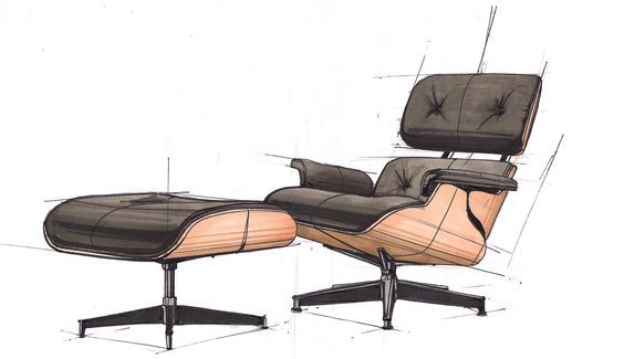 Hand drawn，chair，