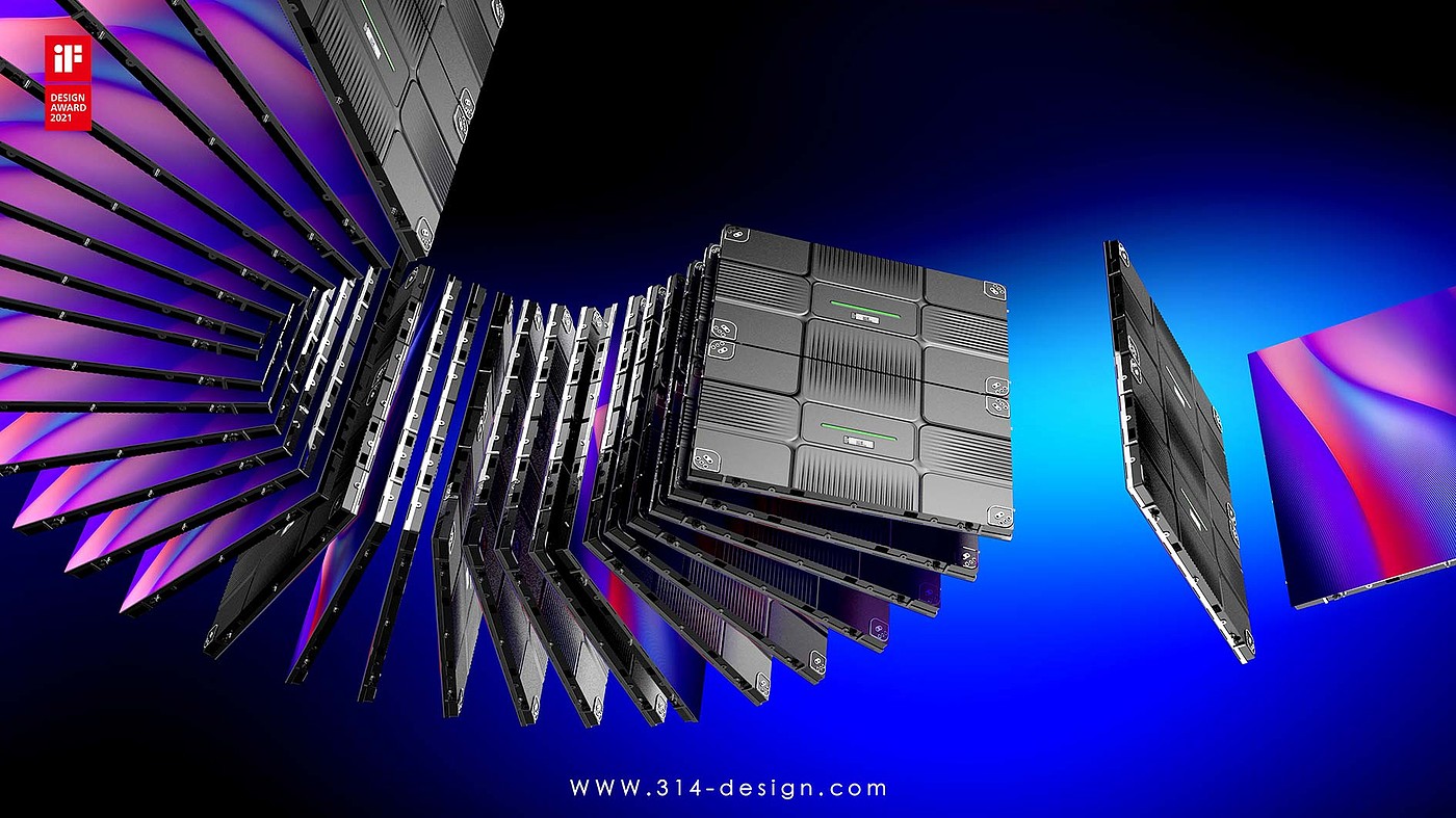 Rental LED screen，Small spacing LED screen，Transparent LED screen，Three points and one thought industrial design，LED Display Appearance Design，Structural Design of LED Display Screen，