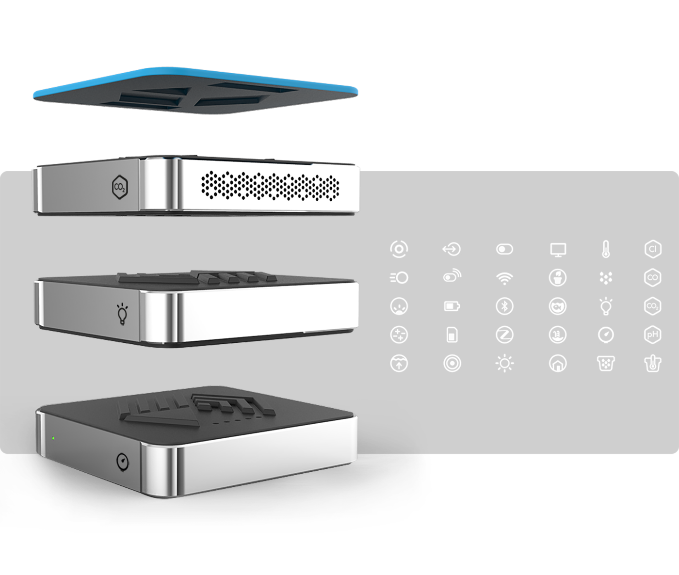 modularization，data processing，Remote control，Cloud connectivity，colour，texture of material，