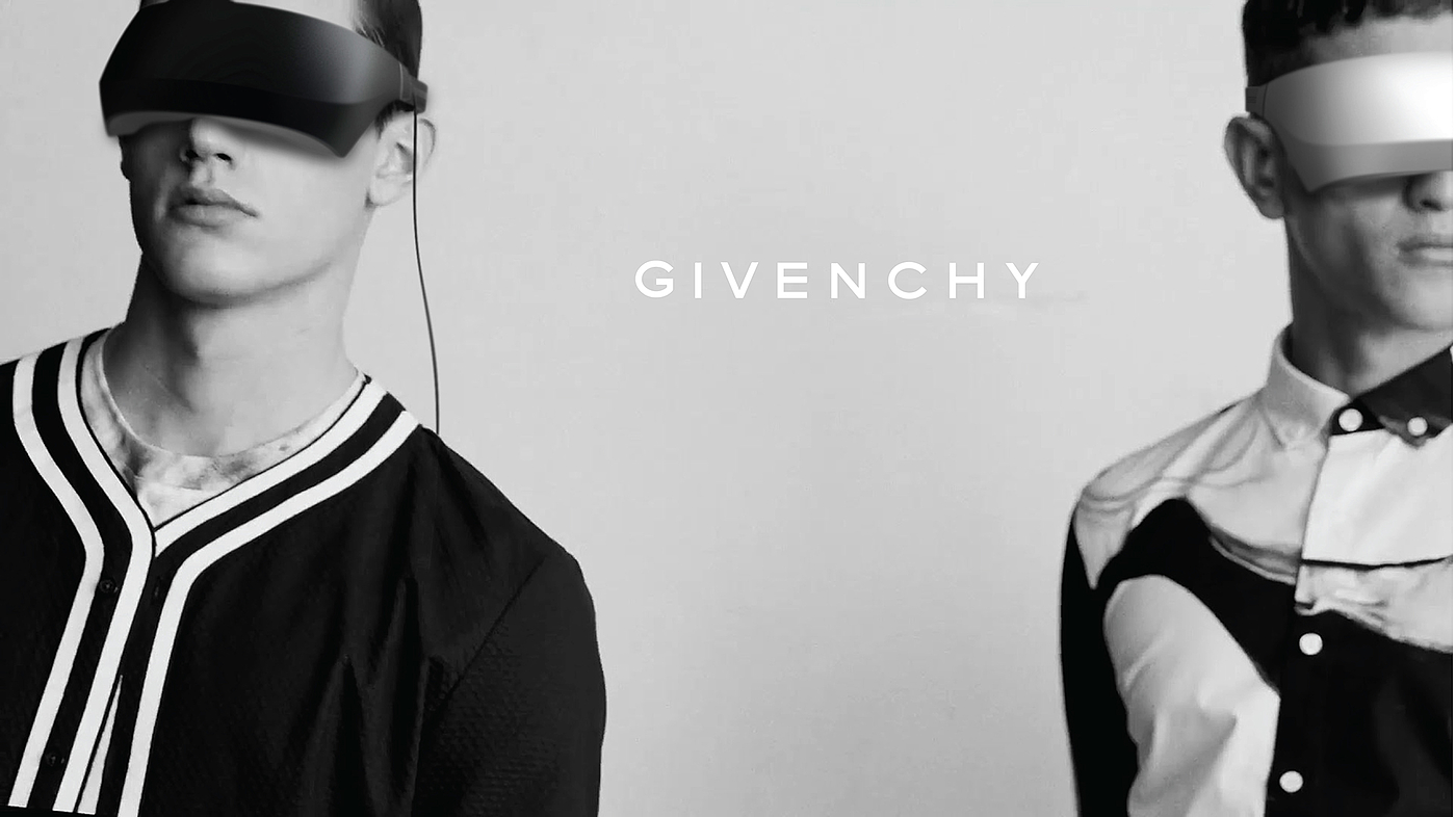 Givenchy，France，fashion，Gradual change，VR glasses，virtual reality，