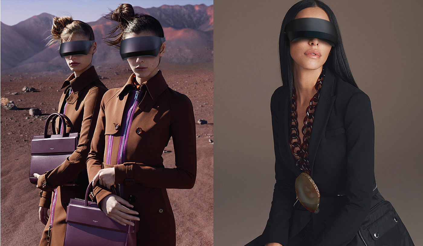 Givenchy，France，fashion，Gradual change，VR glasses，virtual reality，