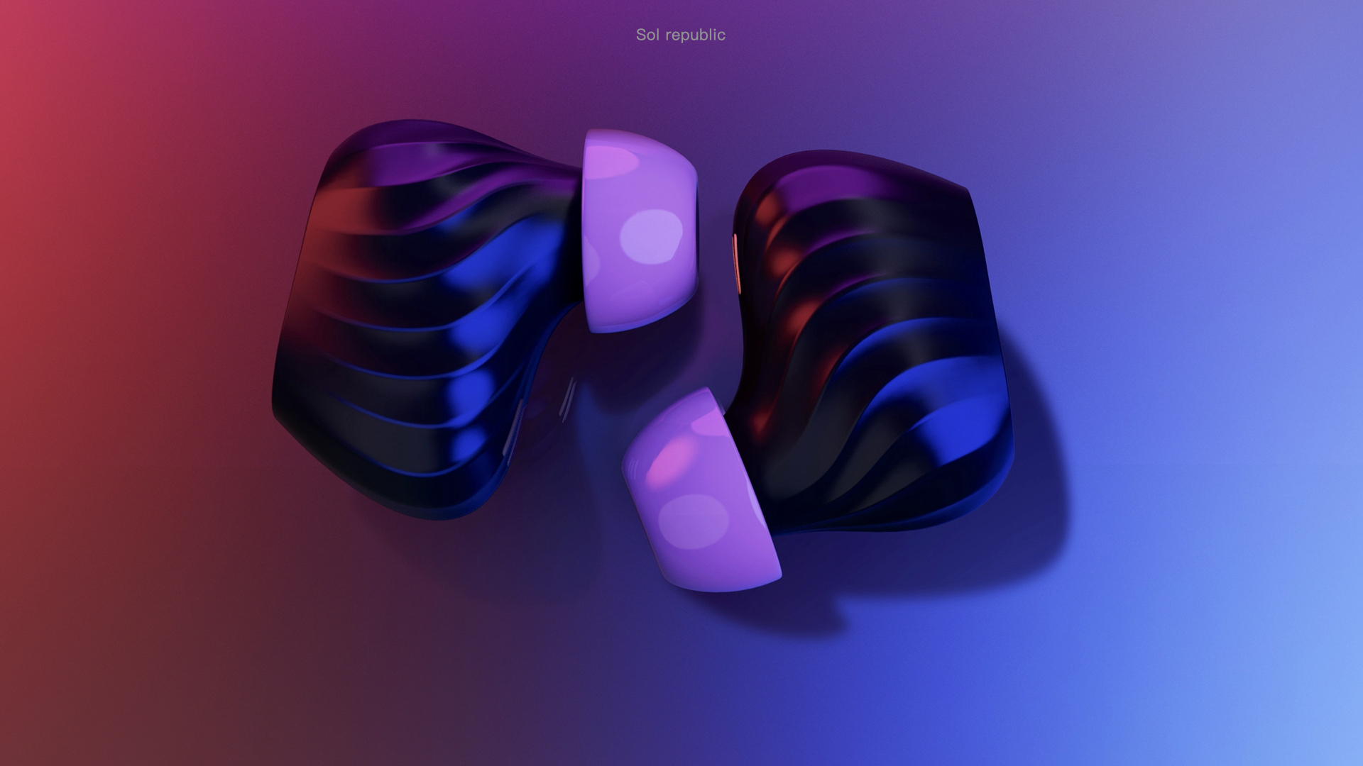 Sol Bluetooth headset，Appearance effect design，Rhino + keyshot exercise，Sense of science and technology，SOL Republic，