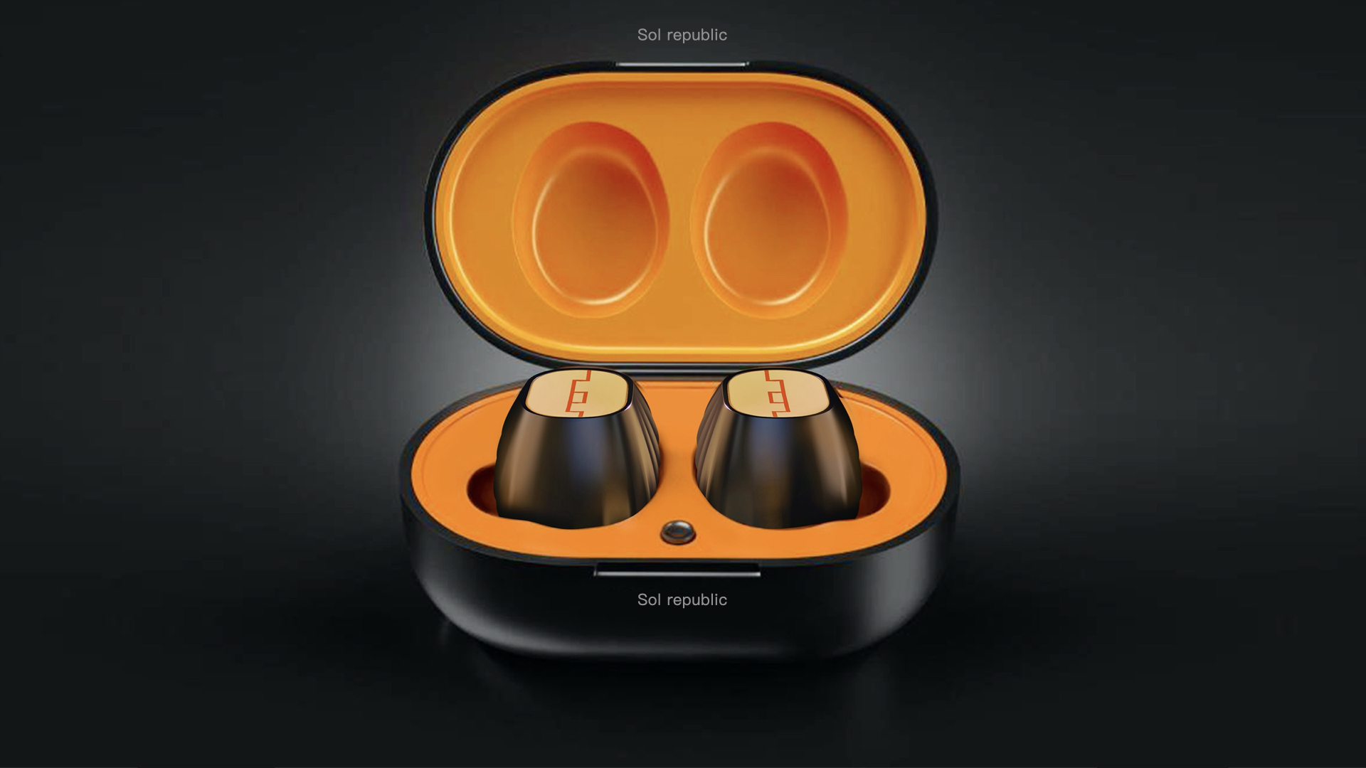 Sol Bluetooth headset，Appearance effect design，Rhino + keyshot exercise，Sense of science and technology，SOL Republic，