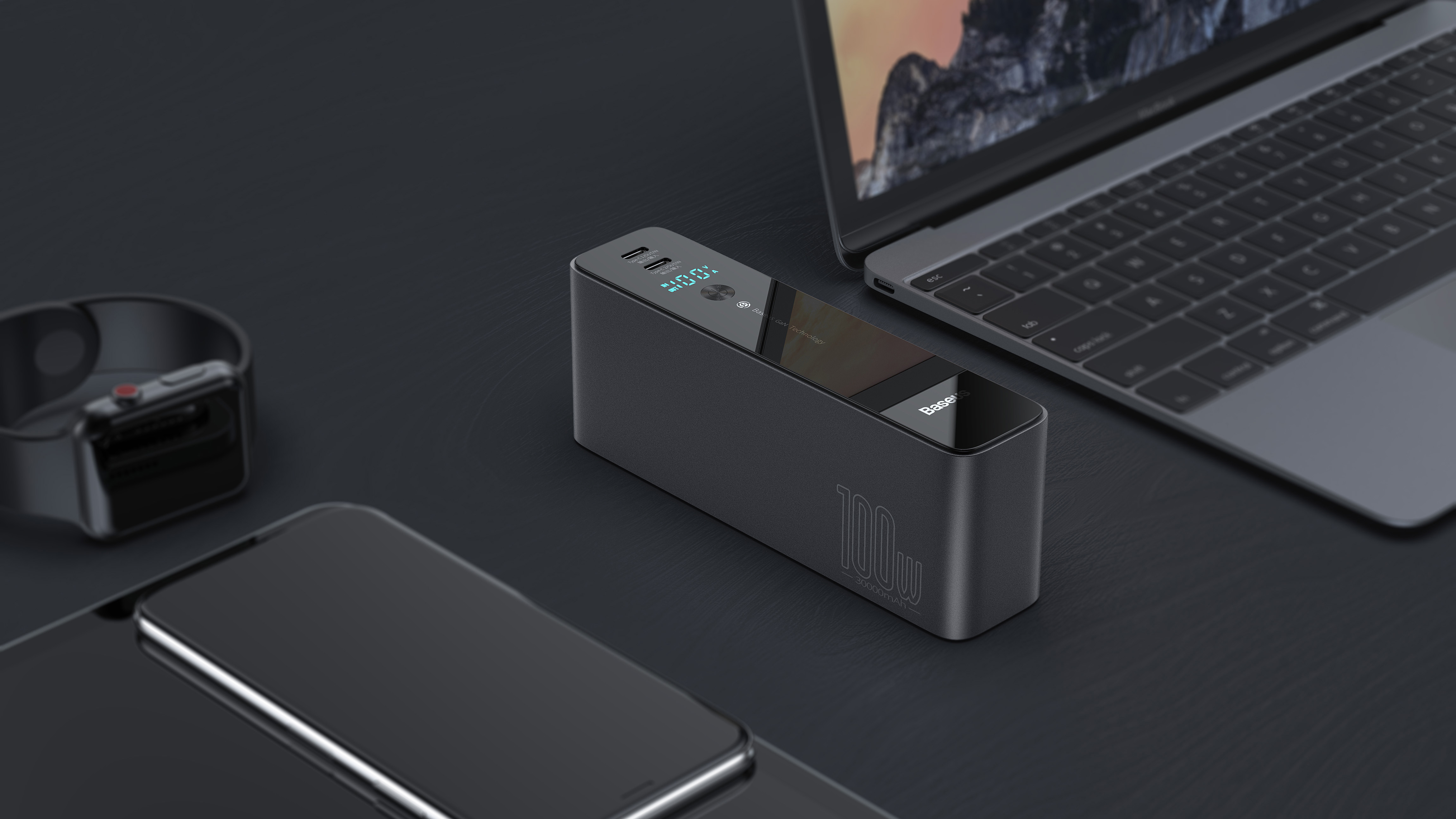 portable source，Computer mobile power supply，Super power，30000 Ma mobile power supply，Large capacity mobile power supply，