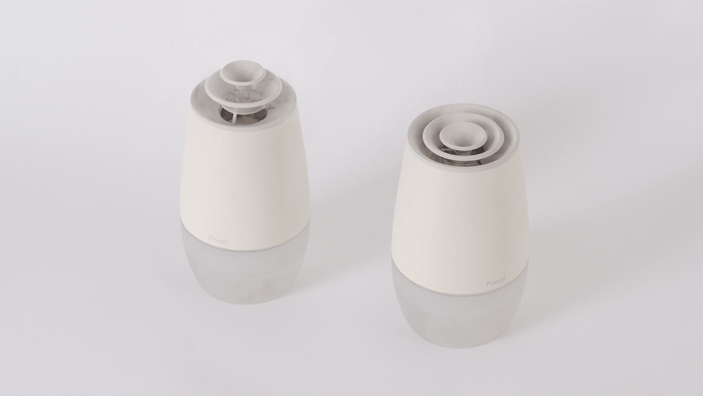 Pineal 2，Portable humidifier，white，