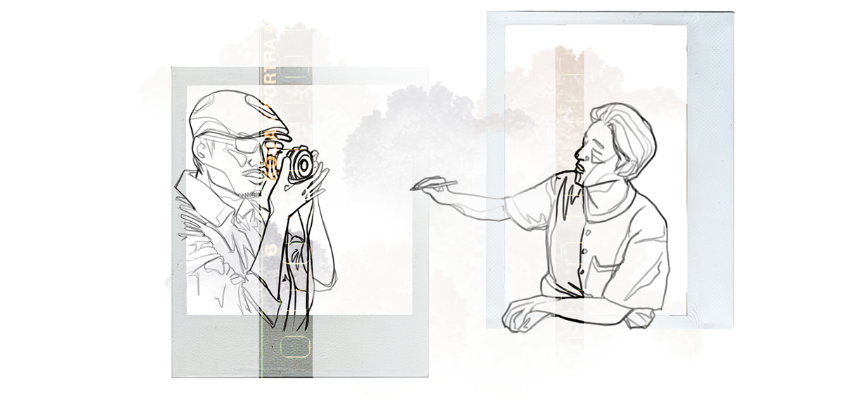 NOTIC，Polaroid，white，