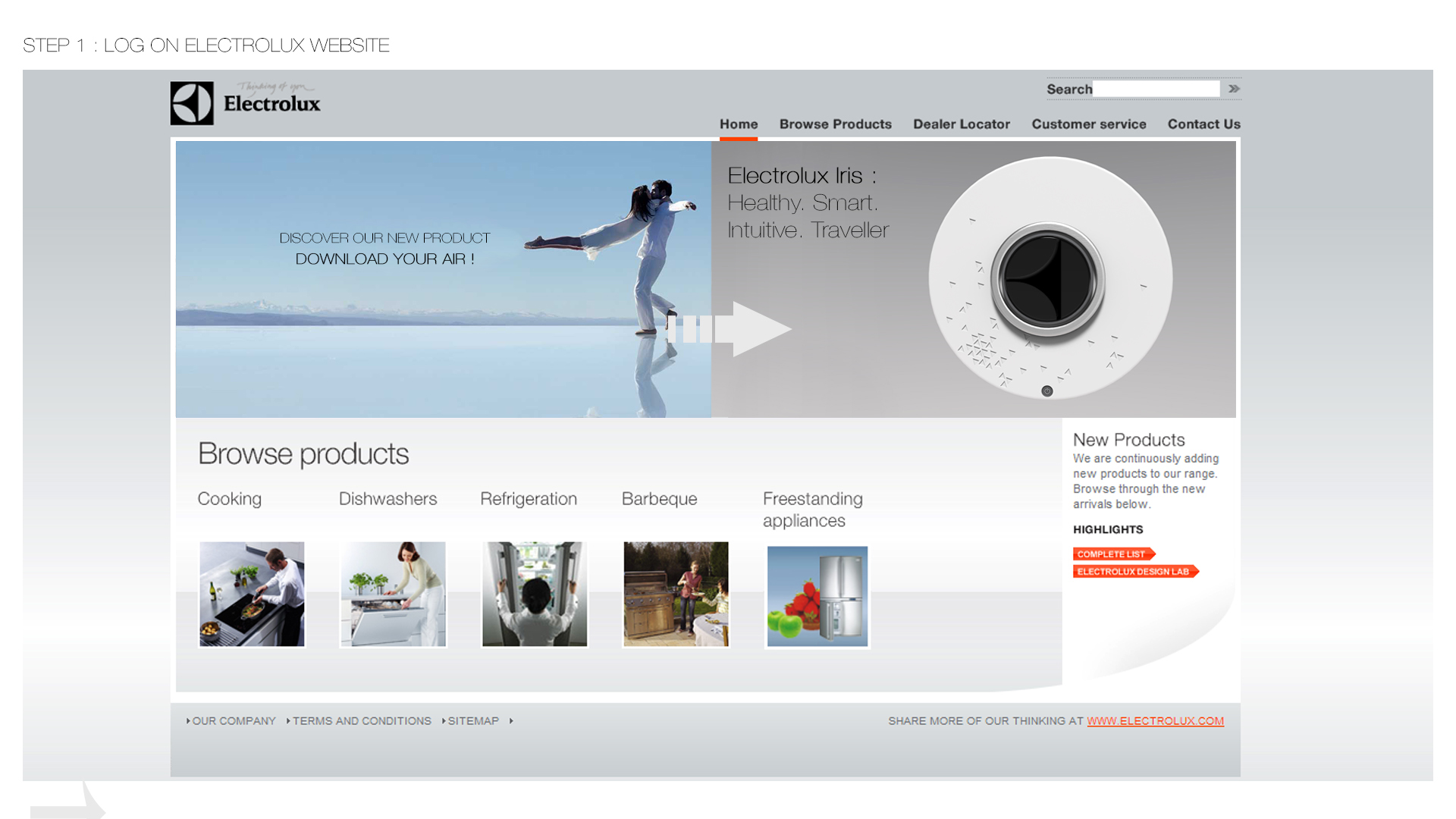 Electrolux，Wall mounted，air cleaner，circular，