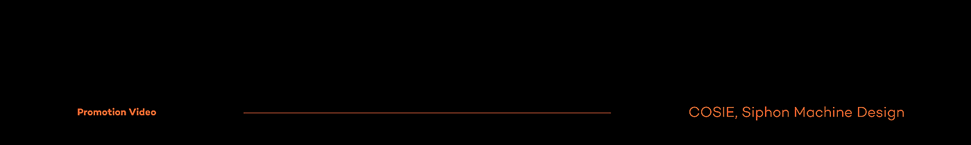 COSIE，Coffee machine，black，