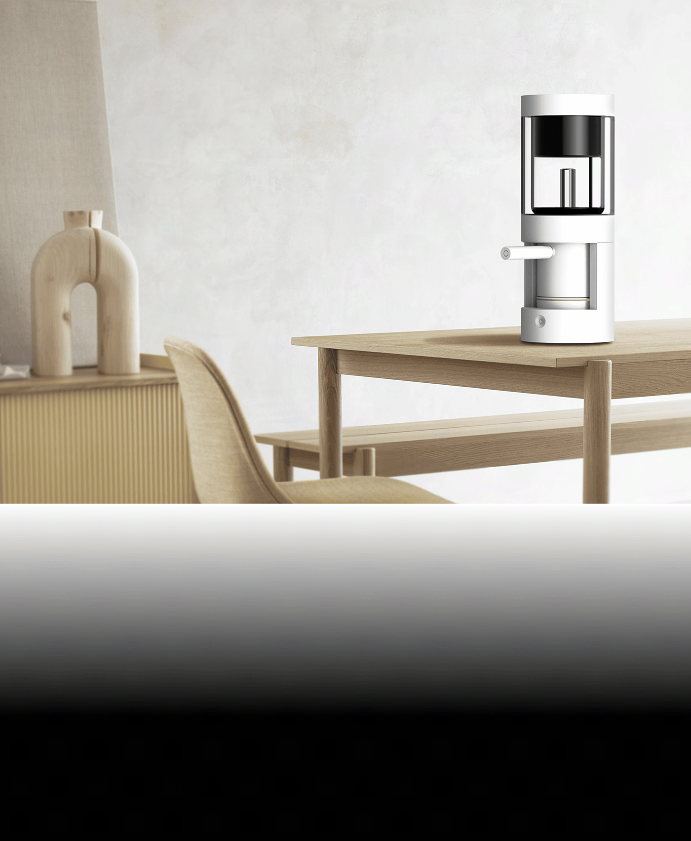 COSIE，Coffee machine，black，