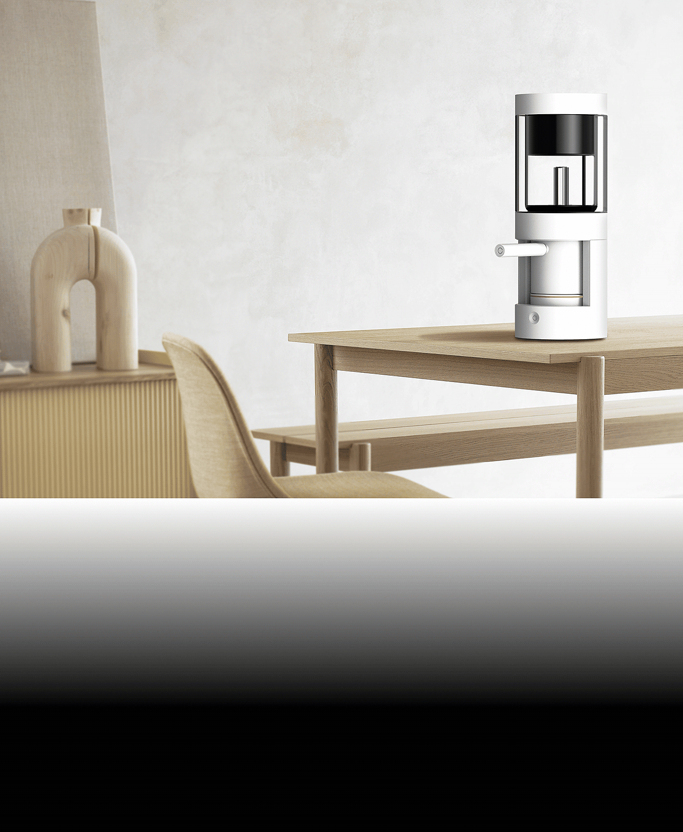 COSIE，Coffee machine，black，