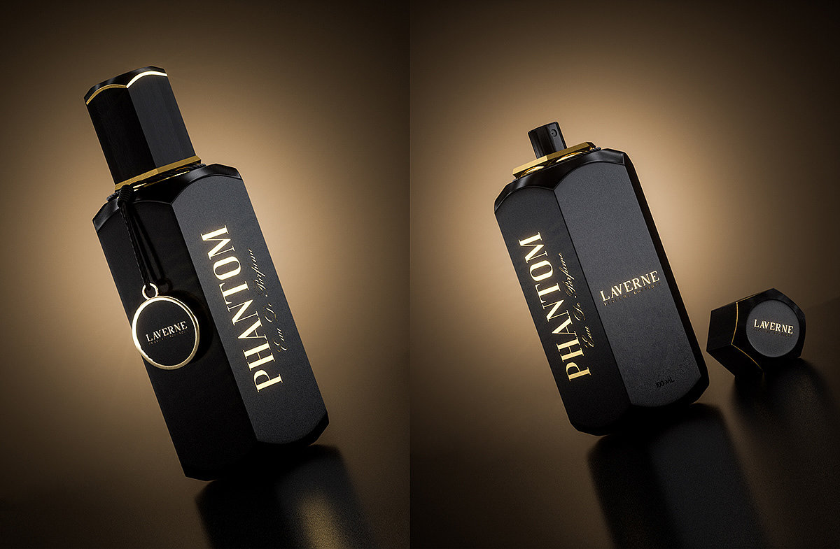 Laverne Phantom，packing design，Perfume，
