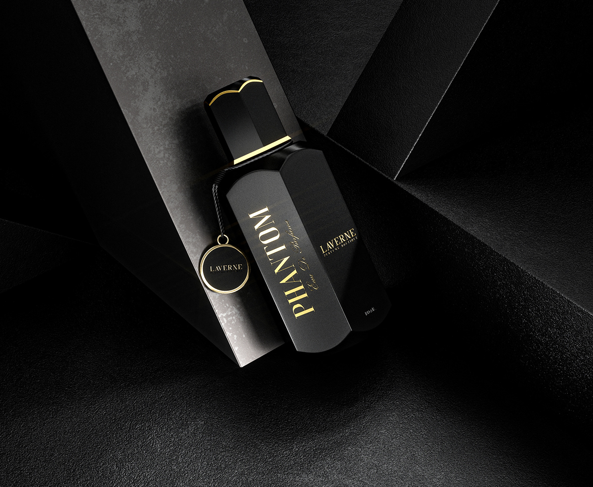 Laverne Phantom，packing design，Perfume，