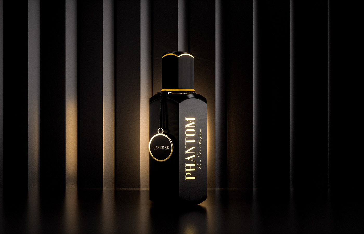 Laverne Phantom，packing design，Perfume，