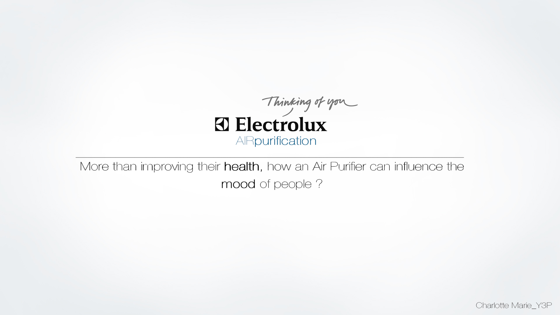 Electrolux，Wall mounted，air cleaner，circular，