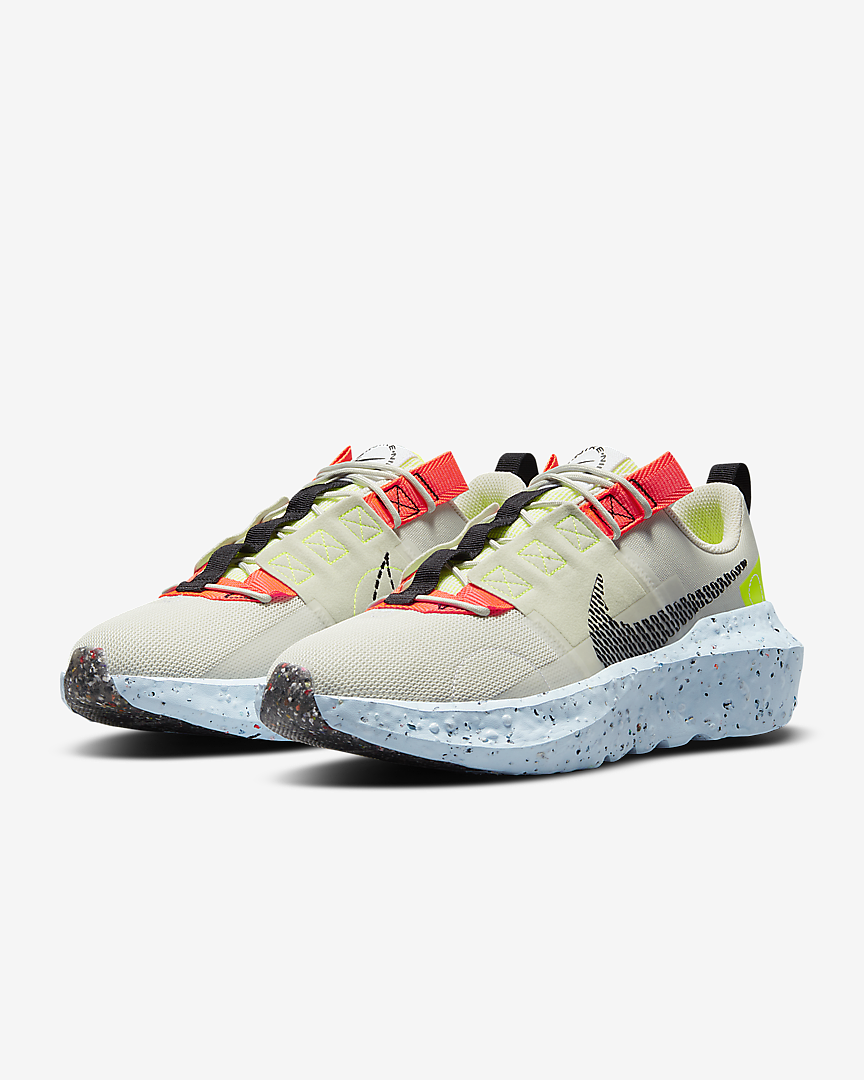 Nike Crater，sneakers，Recycled materials，