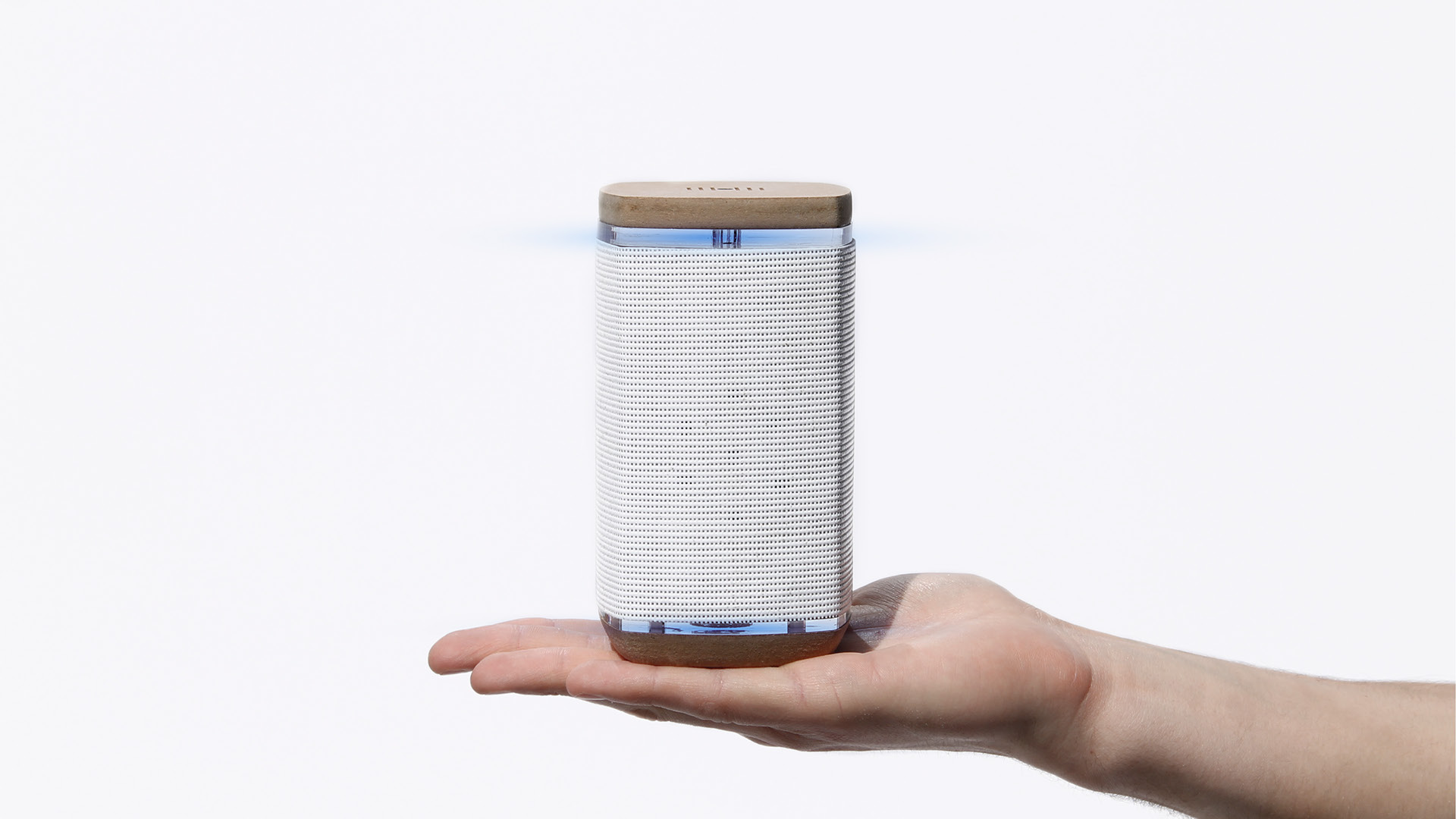 White noise speaker，loudspeaker box，white，concise，