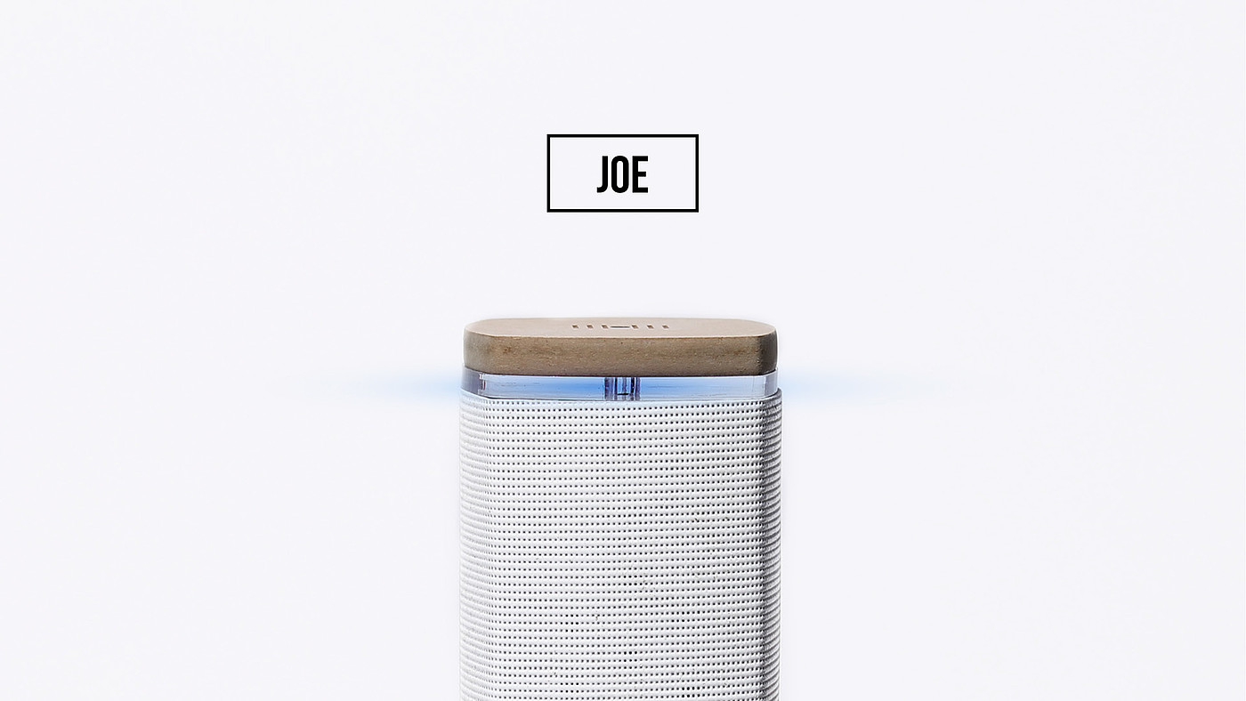 White noise speaker，loudspeaker box，white，concise，
