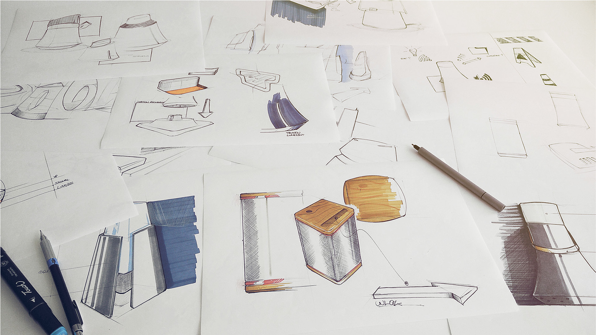 White noise speaker，loudspeaker box，white，concise，