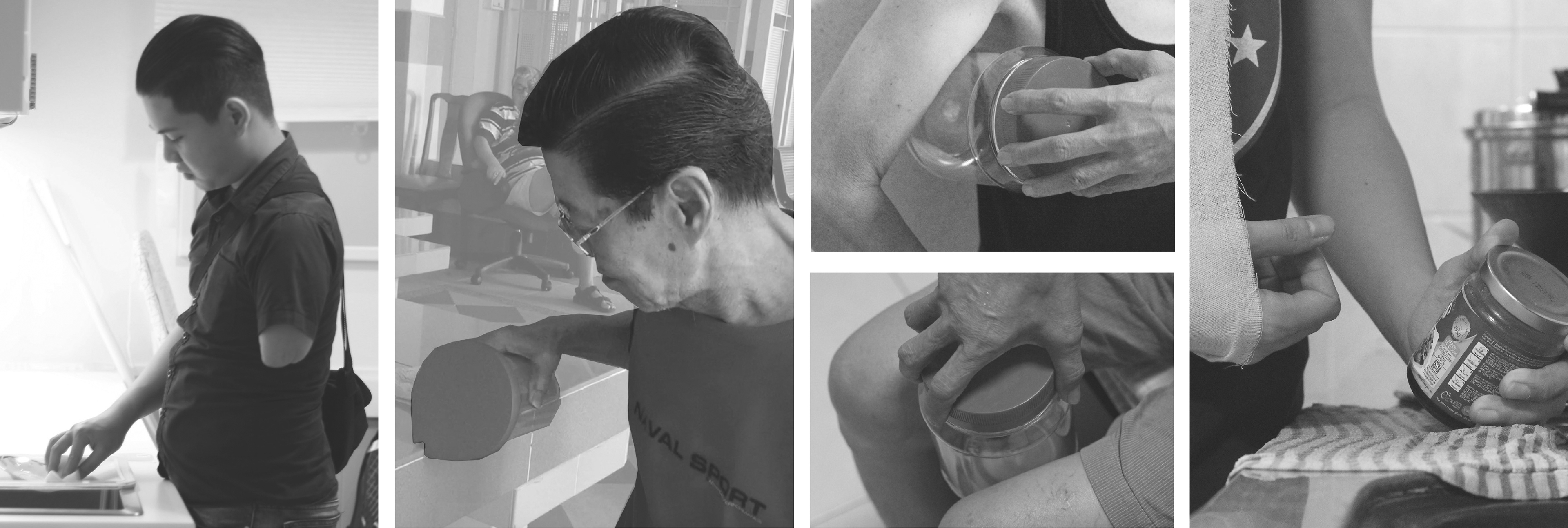 kitchenware，single-handedly，care for，Vulnerable groups，