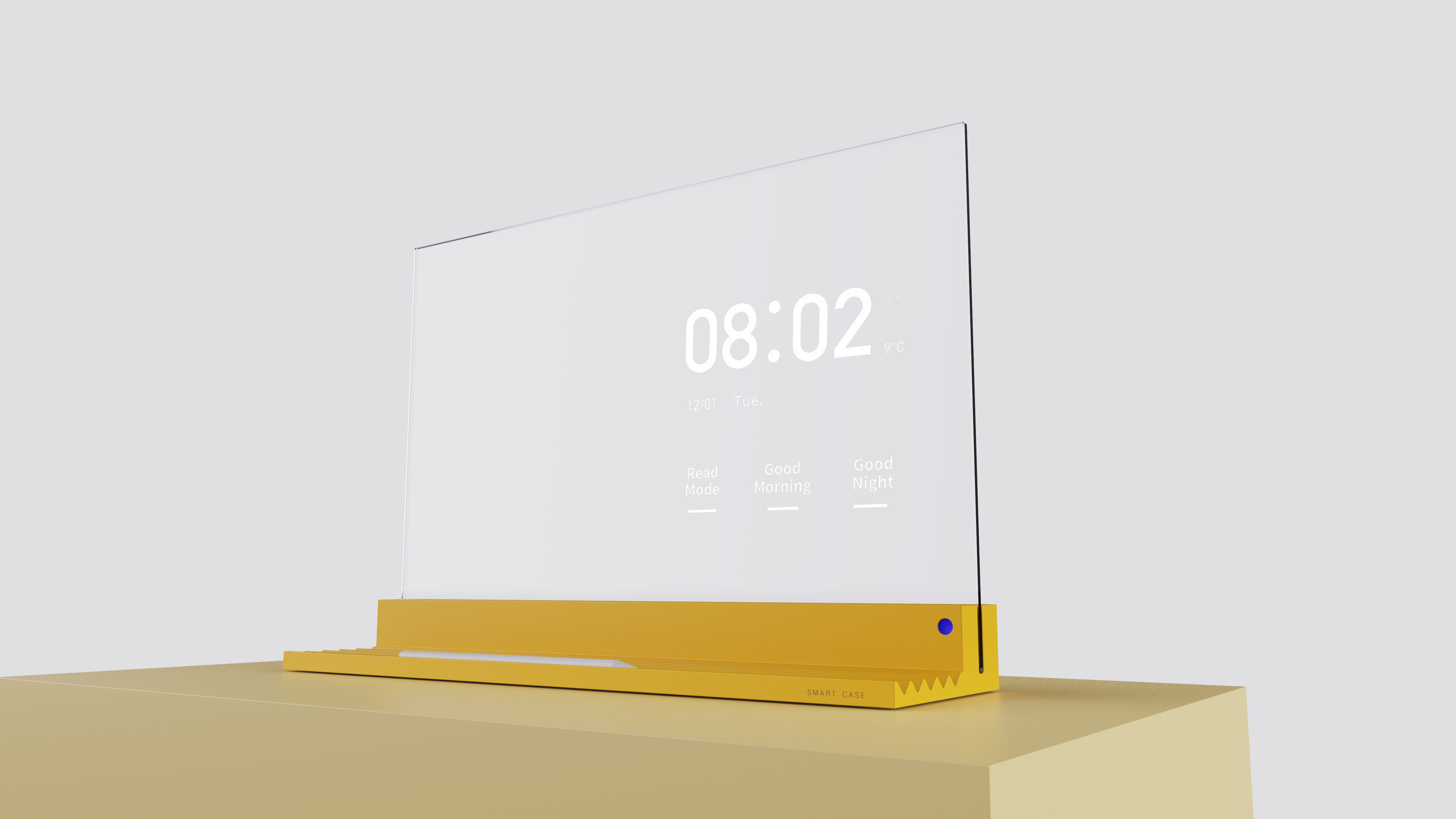 crocodile，Transparent display，Desktop storage，Keyshot rendering，Bluetooth audio，Bionics Design ，