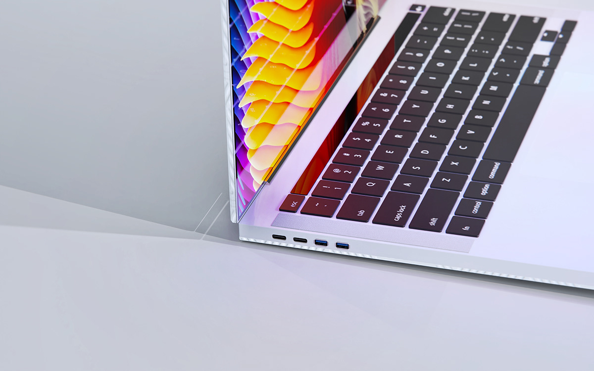 Notebook computer，Adjustable display，practical，