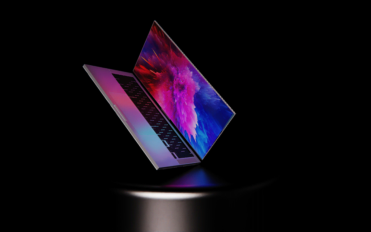 Notebook computer，Adjustable display，practical，