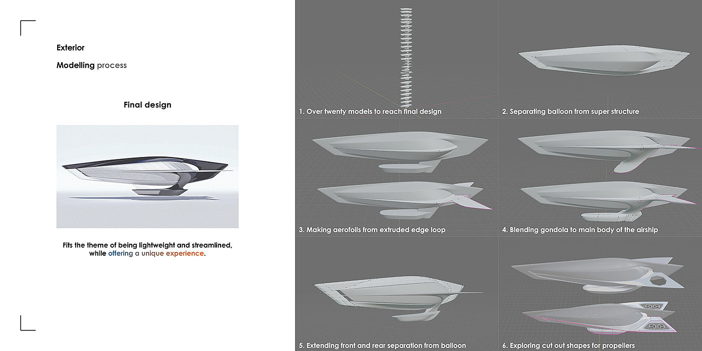 Skyline，概念设计，飞船，