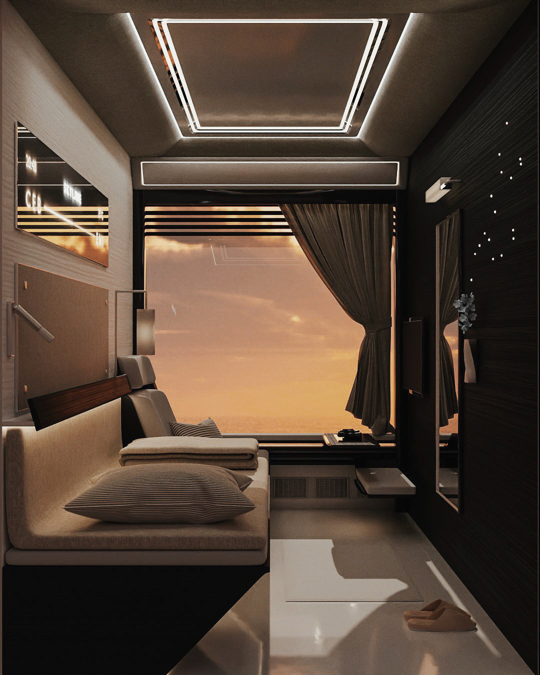 Skyline，conceptual design，airship，