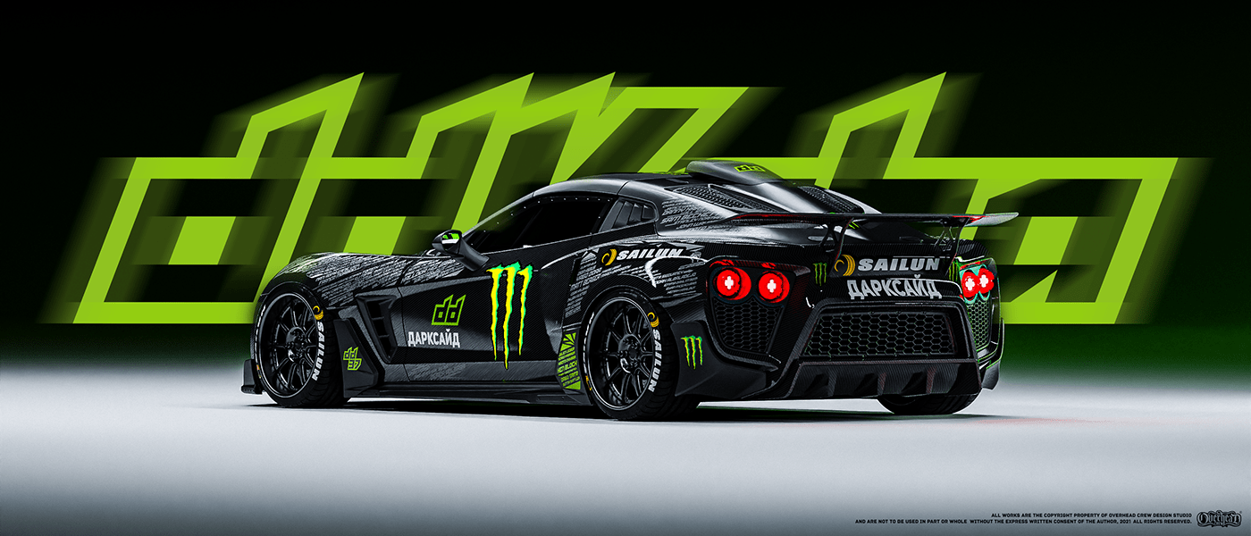 Sports car，cgi，Cool，black，