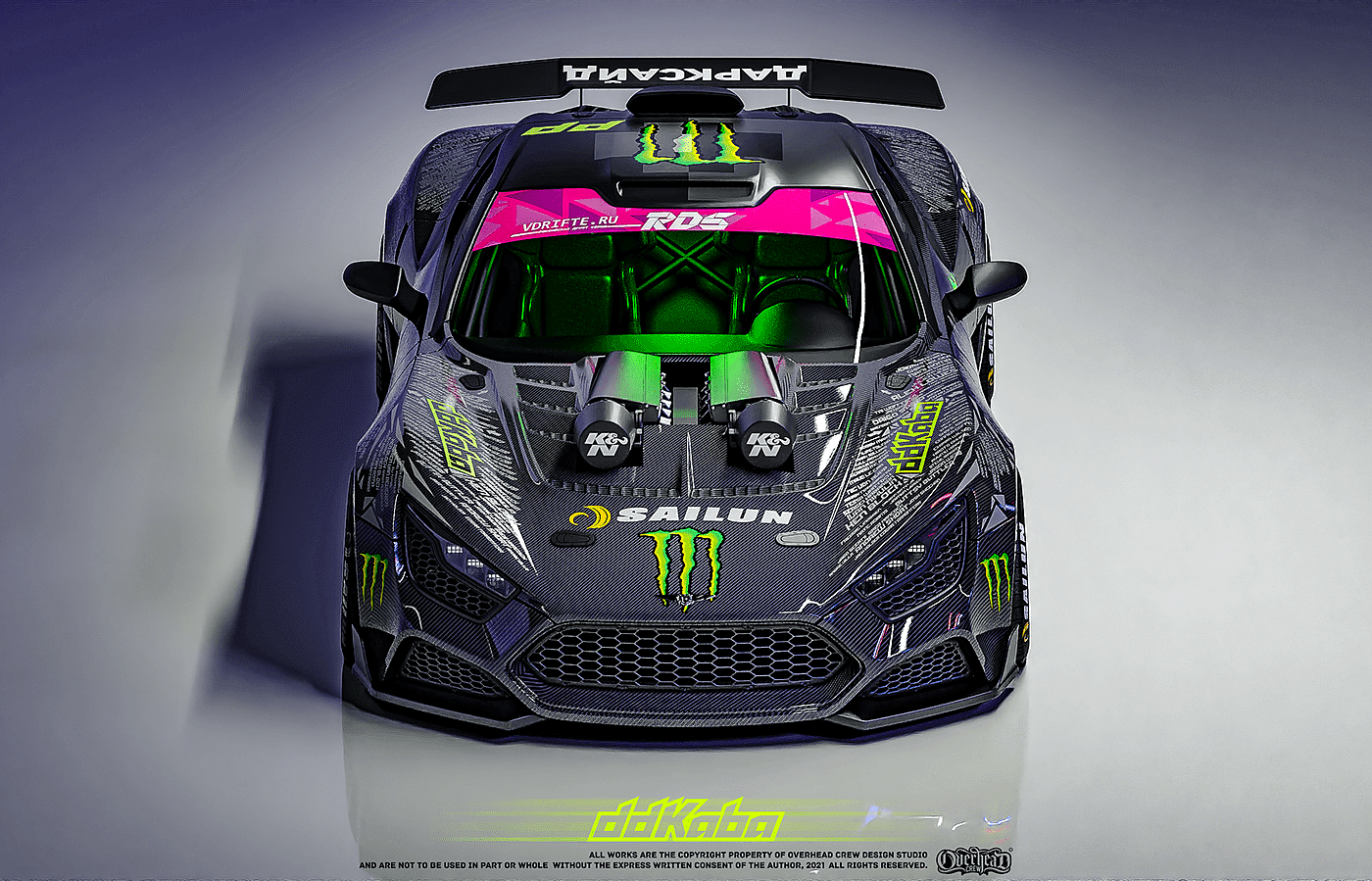 Sports car，cgi，Cool，black，
