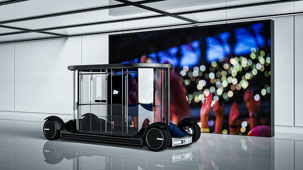 Campus Shuttle，Shuttle bus design，conceptual design，