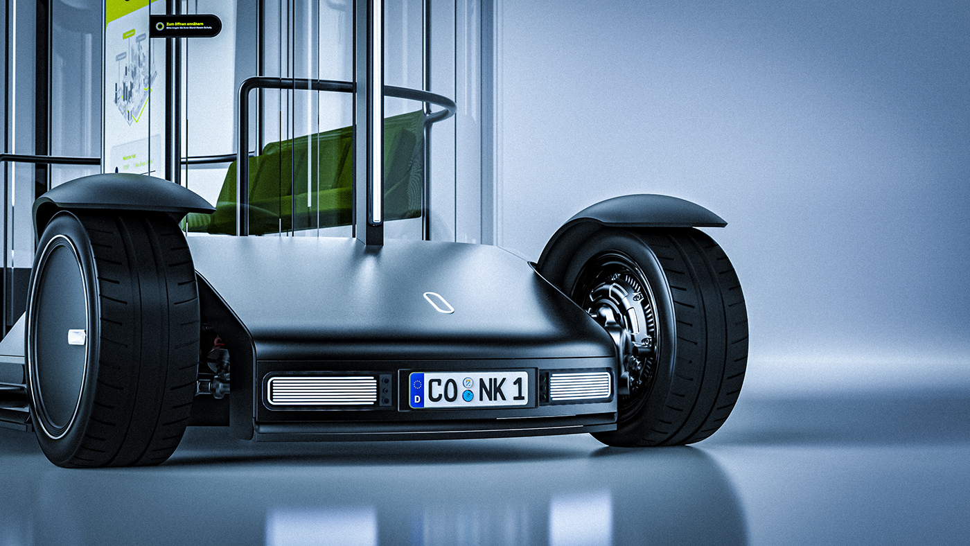 Campus Shuttle，Shuttle bus design，conceptual design，