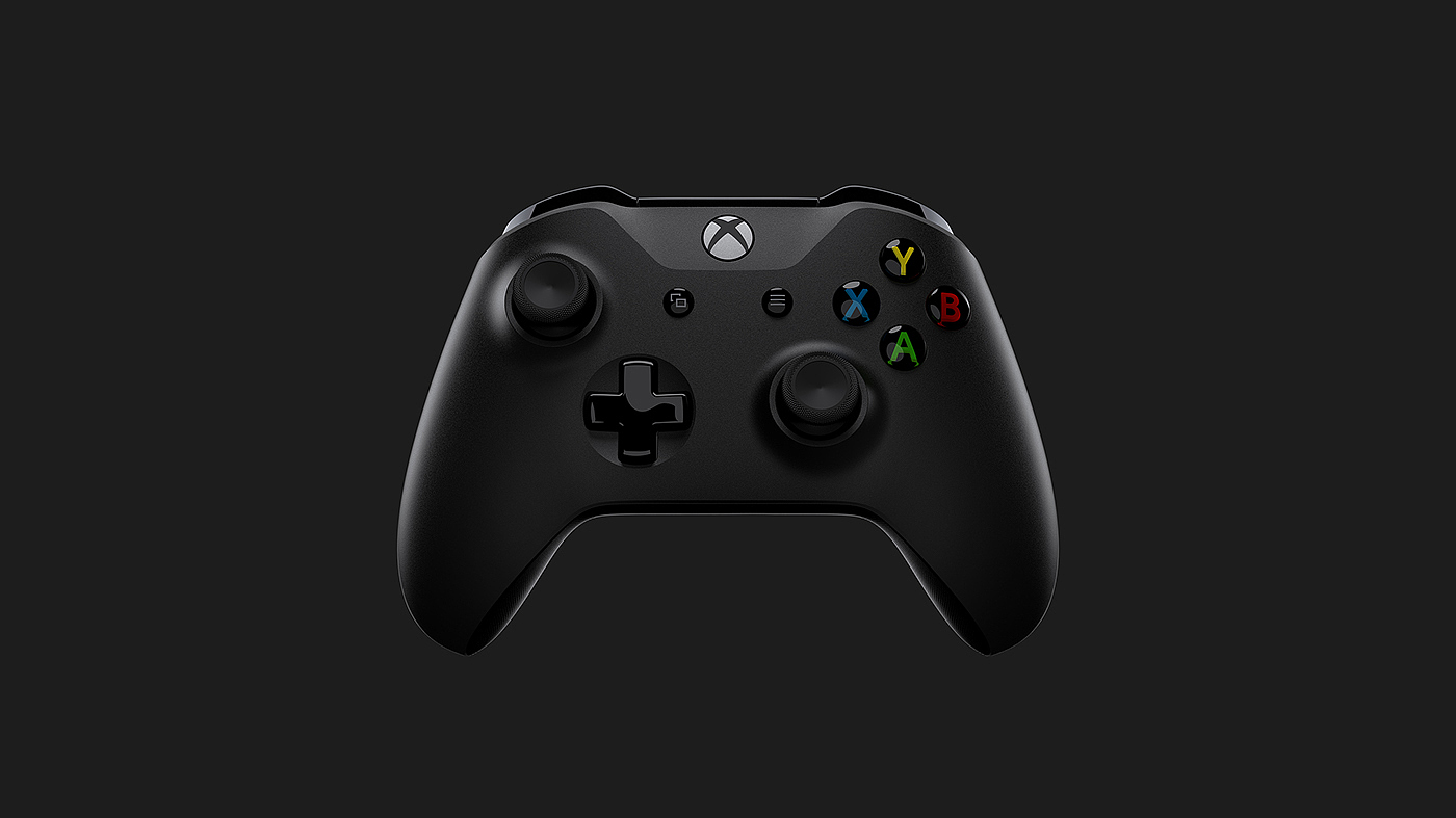 Xbox One X，微软，游戏盒子，小黑盒，游戏主机，黑色，