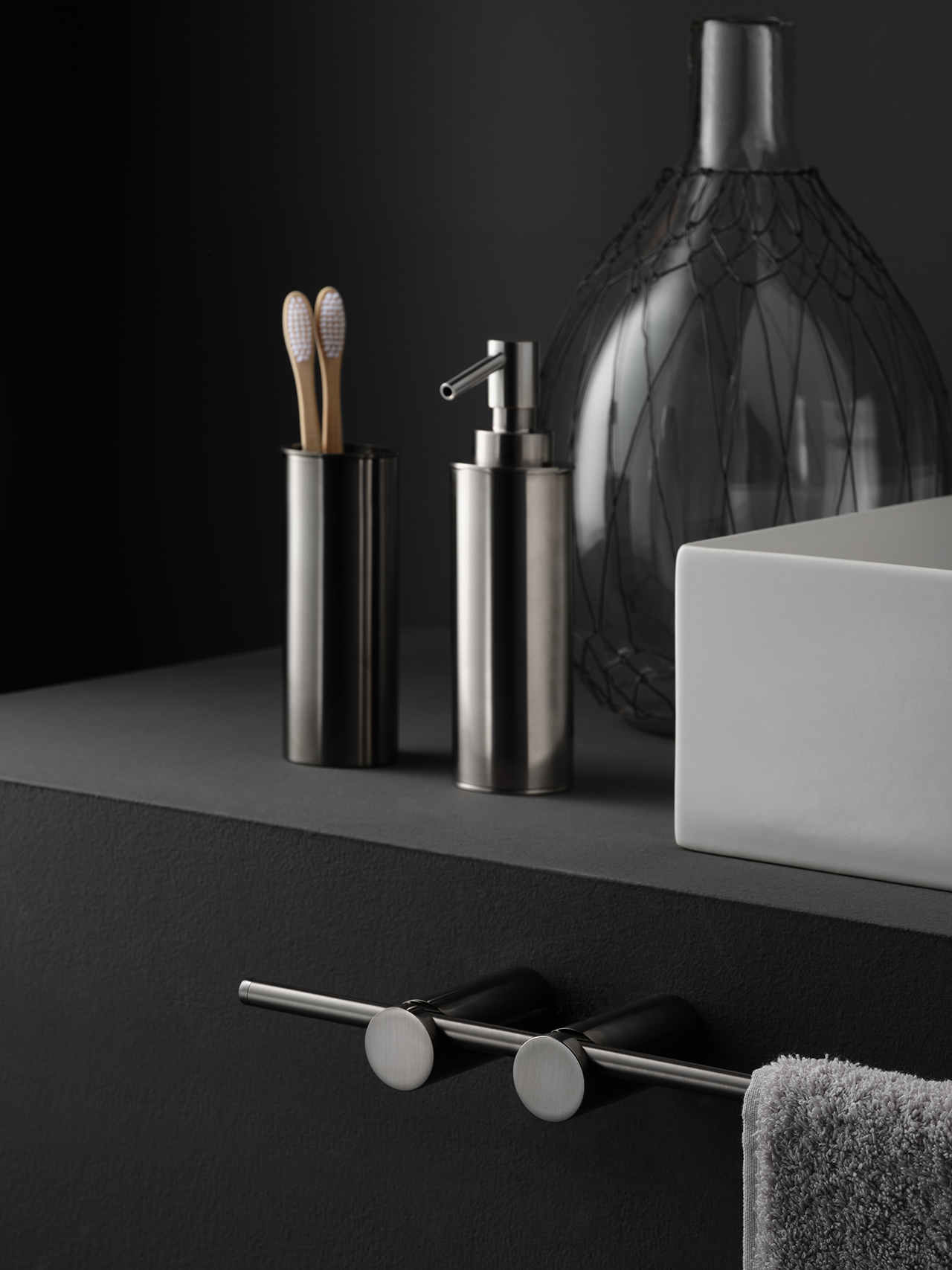 Bathroom accessories，modularization，Towel rack，practical，