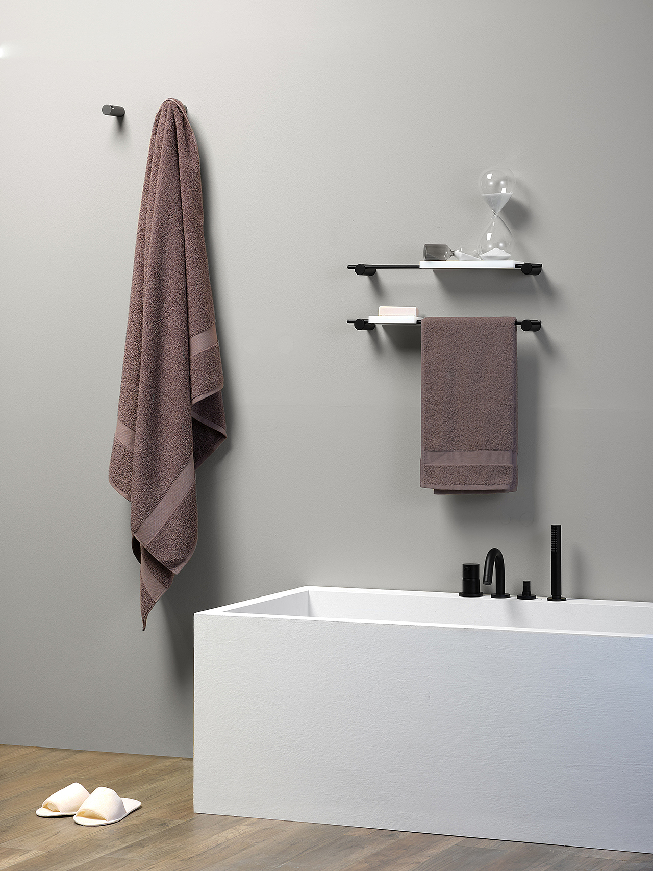 Bathroom accessories，modularization，Towel rack，practical，