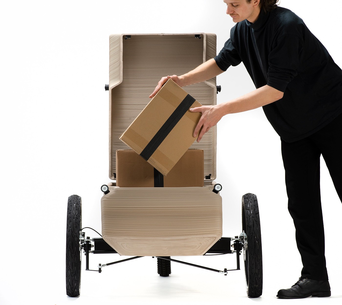 ZUV，3D printing，Electric tricycle，