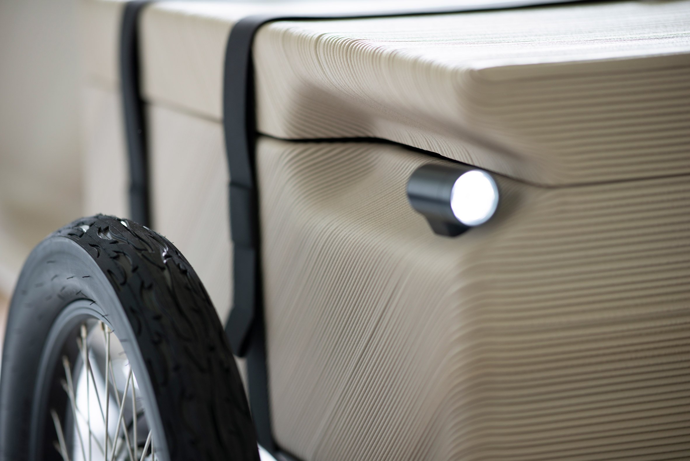 ZUV，3D printing，Electric tricycle，