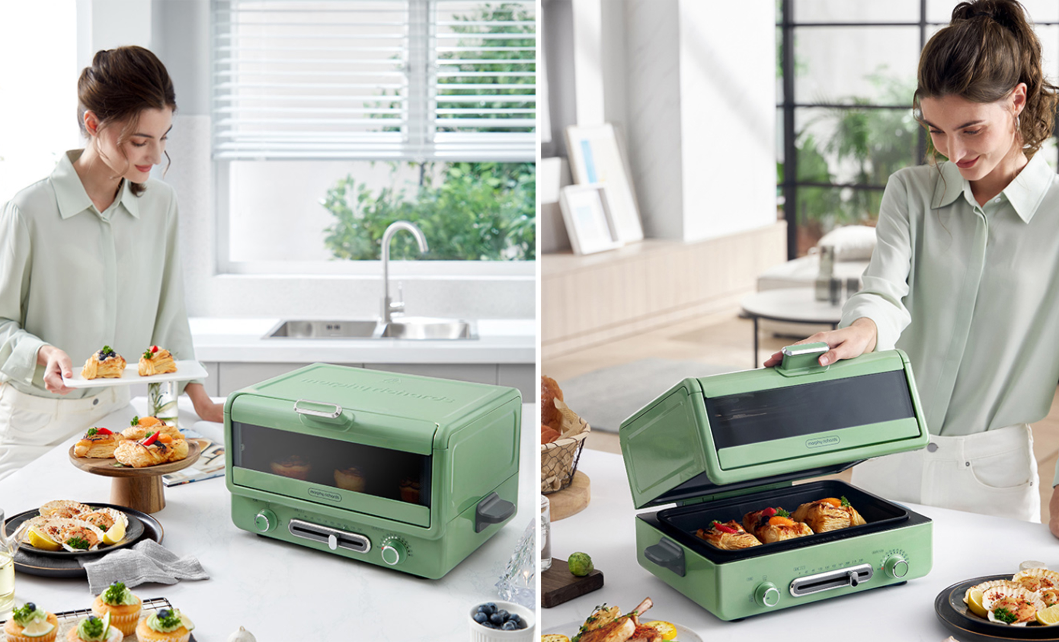 Multifunctional pot，Frying pan，Air fryer，oven，barbecue，baking，Nanfeng industrial design，