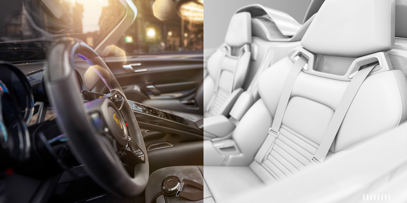 Porsche，nine hundred and eighteen，porsche，automobile，gules，