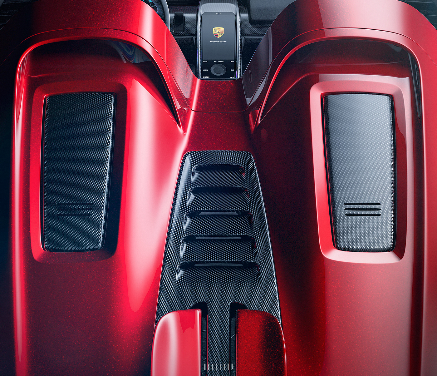 Porsche，nine hundred and eighteen，porsche，automobile，gules，