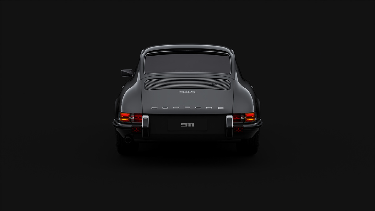 automobile，Porsche，cgi，