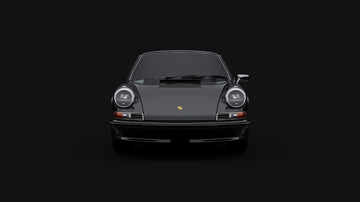 automobile，Porsche，cgi，