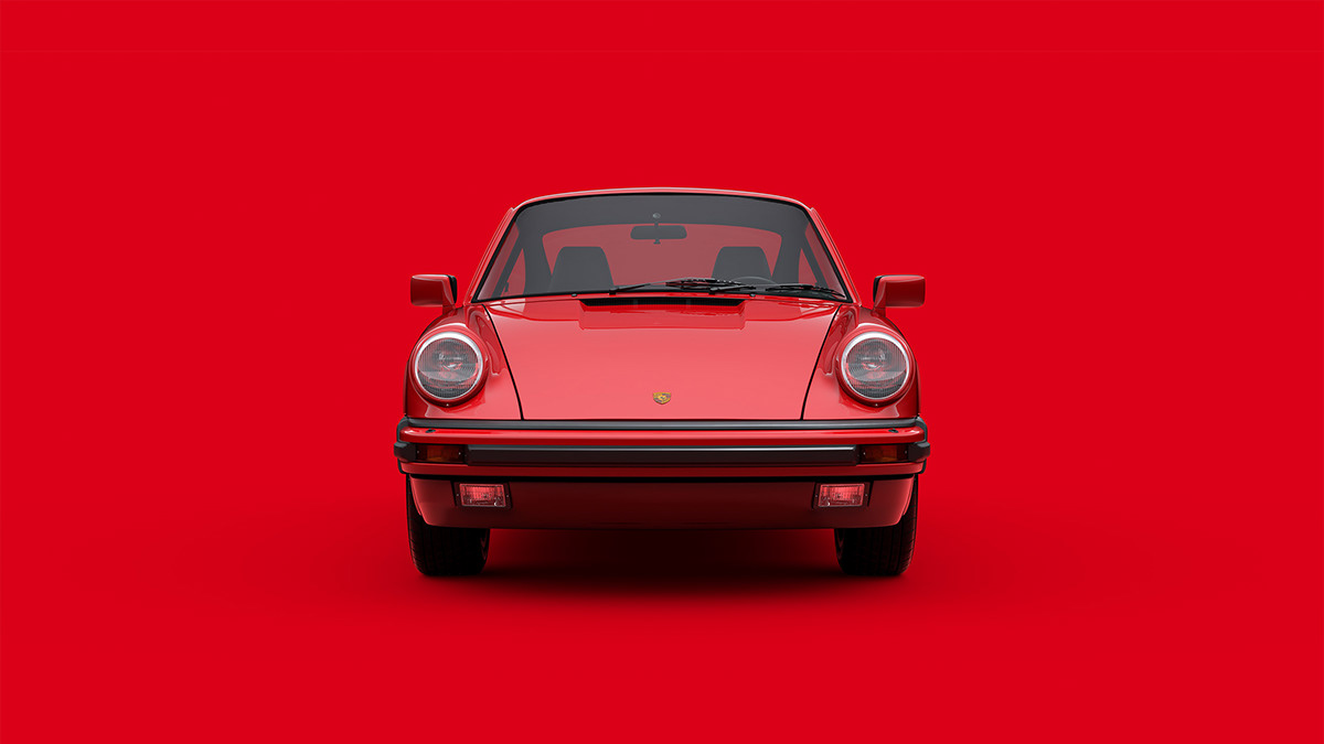 automobile，Porsche，cgi，