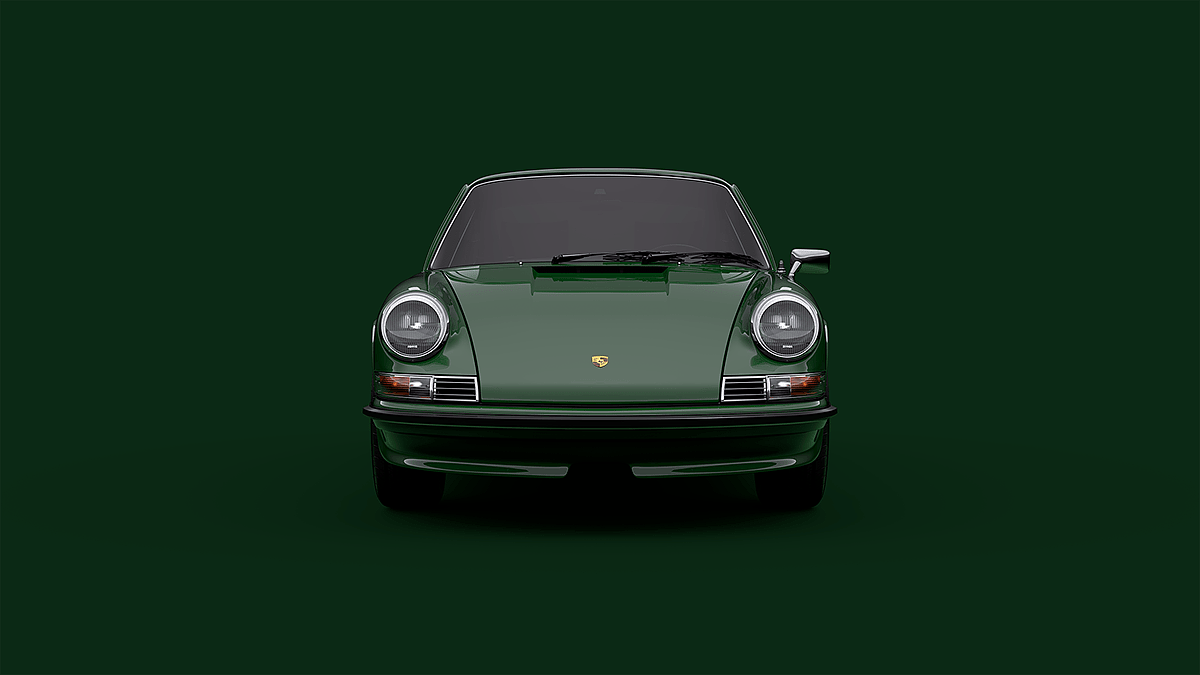 automobile，Porsche，cgi，