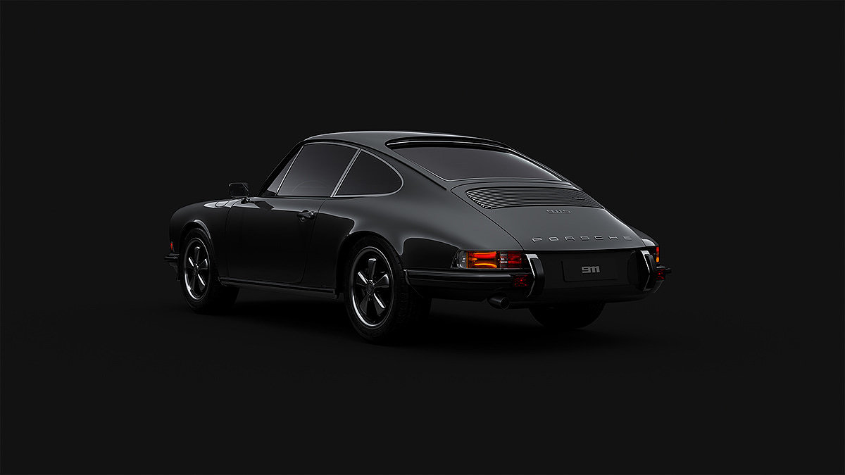 automobile，Porsche，cgi，