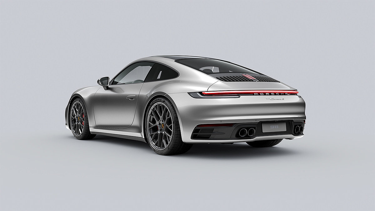 automobile，Porsche，cgi，